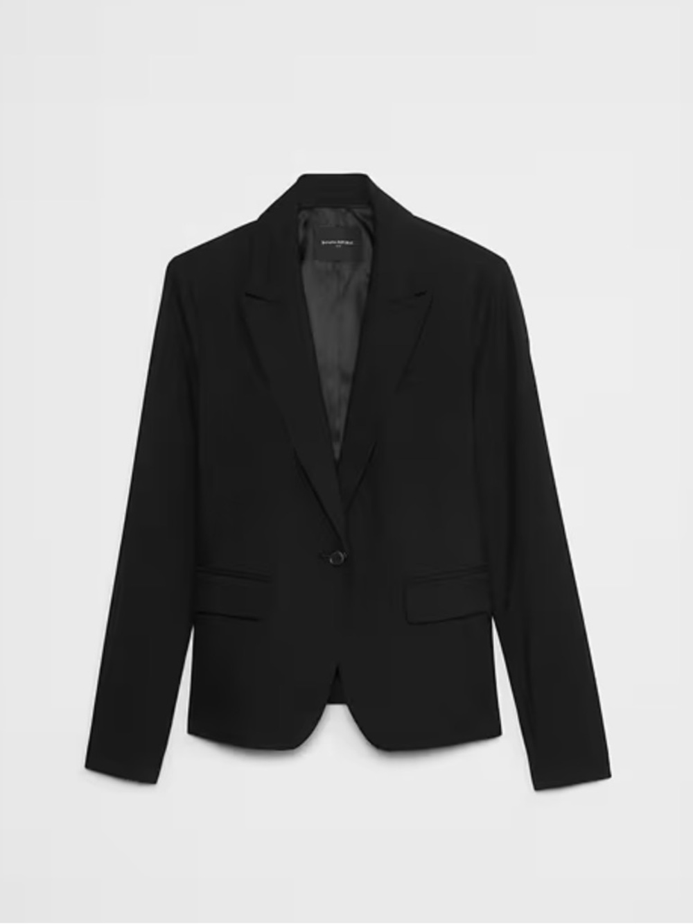 Banana Republic Black Classic Fit Blazer Jacket